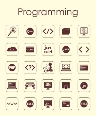 Programlama basit simgeler kümesi