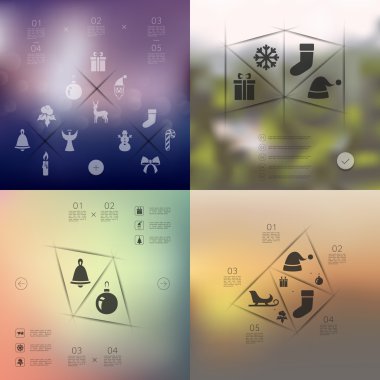 Noel Infographic elemanları