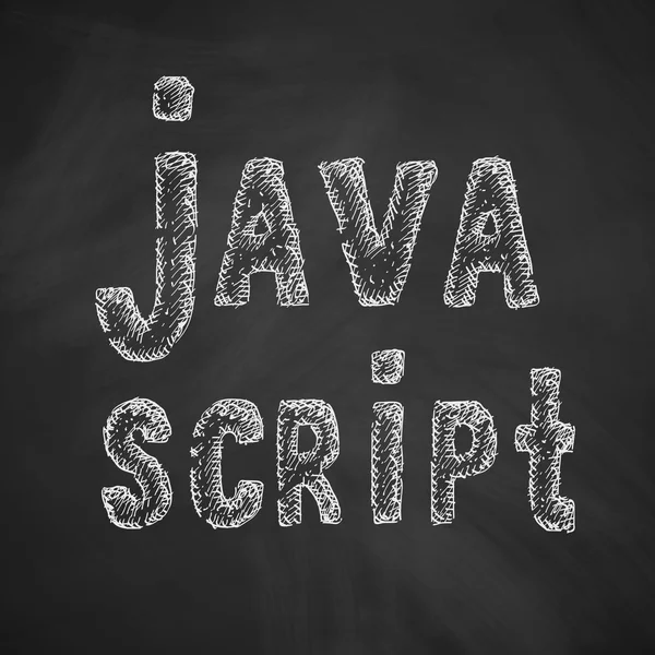 Icono Java script — Vector de stock