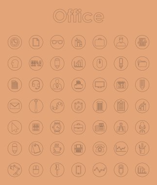 Office basit simgeler kümesi