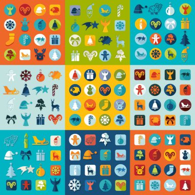 Noel simgeleri kümesi