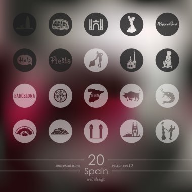 İspanya simgeleri dizisi