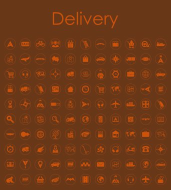 Teslimat basit simgeler kümesi
