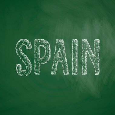 Kara tahta simgesine İspanya