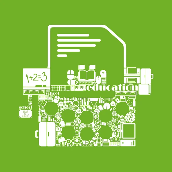 Значок в форме пишущей машинки — стоковый вектор