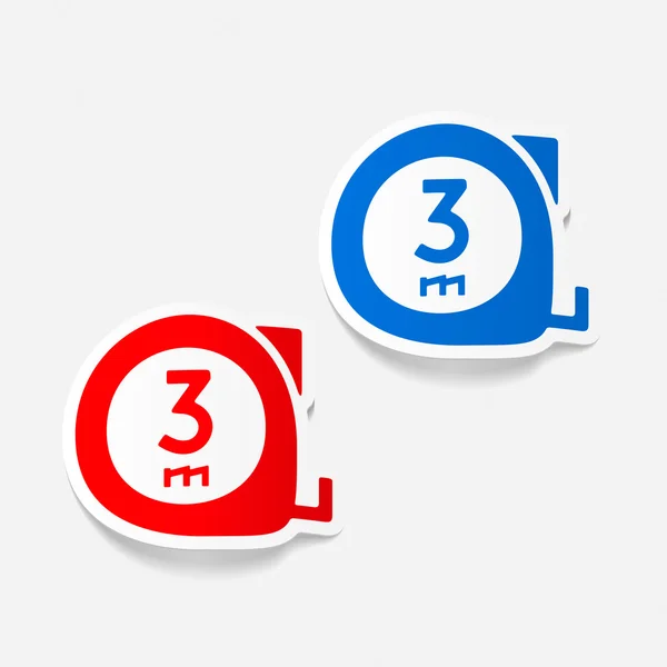 Cartridges meter pictogram — Stockvector