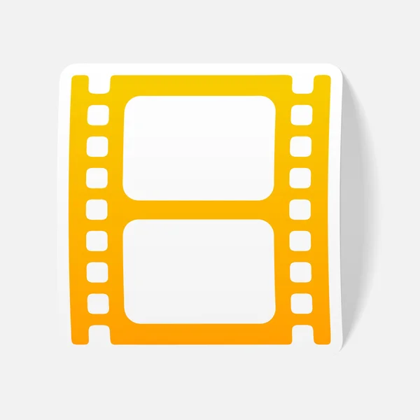 Realistic design element: film — Stock Vector