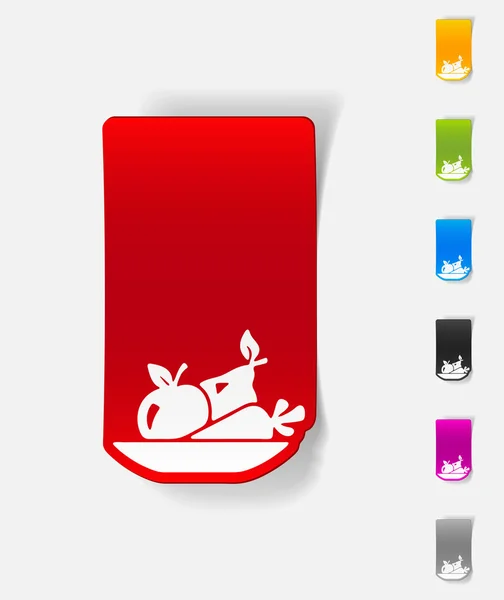 Икона здорового питания — стоковый вектор