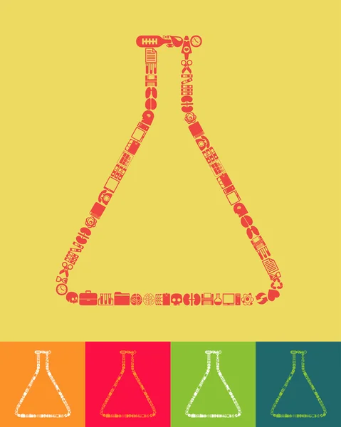 Icono en forma de medicina — Archivo Imágenes Vectoriales