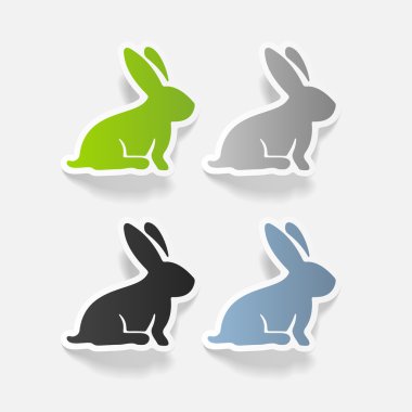 Paskalya tavşanı simgesi