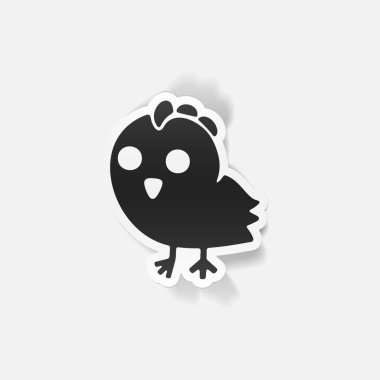 Gerçekçi tasarım öğesi: tavuk