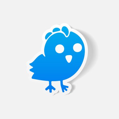 Gerçekçi tasarım öğesi: tavuk