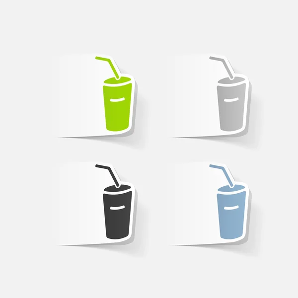 Realistische ontwerpelement: soda — Stockvector