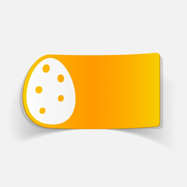 Icona delle uova di Pasqua — Vettoriale Stock