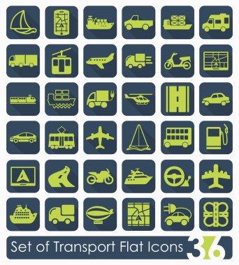 Taşıma simgeleri kümesi