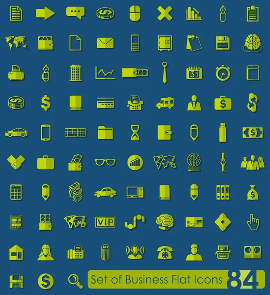 Conjunto de iconos de negocio — Archivo Imágenes Vectoriales