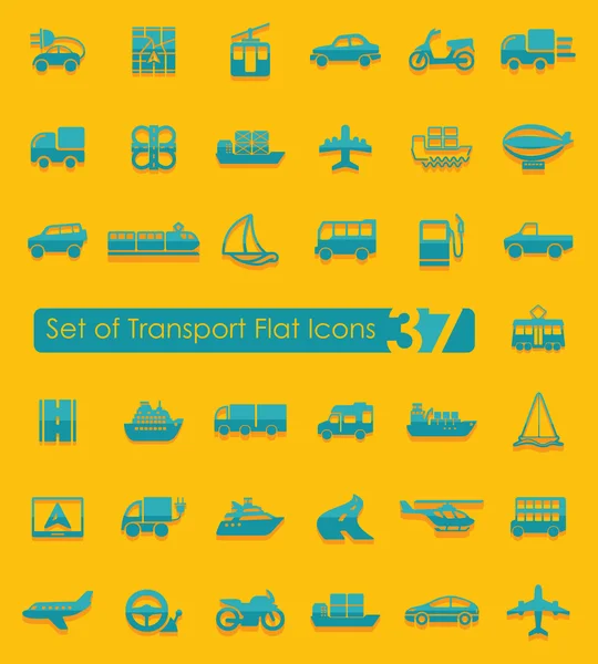 Set of transport icons — Stock Vector