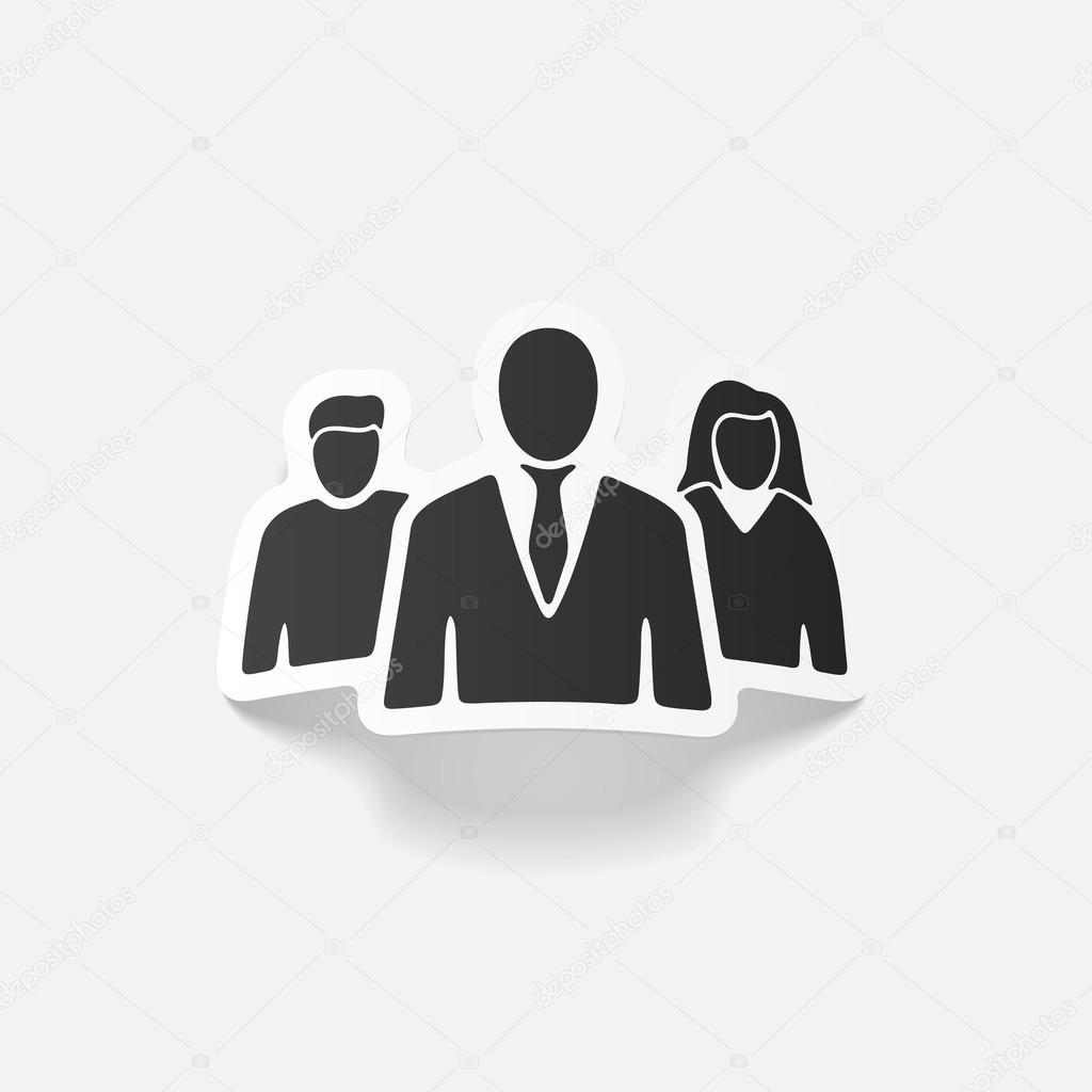 Business people icon