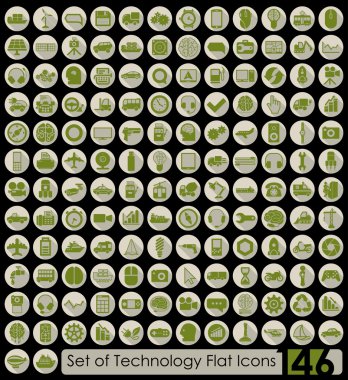 Teknoloji simgeleri kümesi