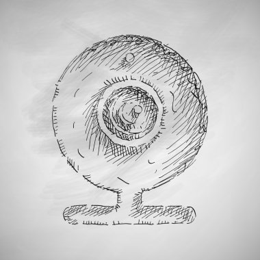 Kara tahta üzerinde webcam kutsal kişilerin resmi