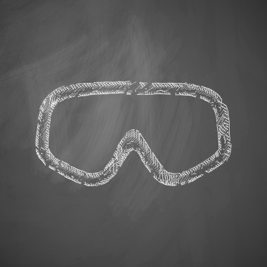 Kara tahta maske simgesini