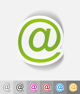 Gerçekçi tasarım öğesi, e-posta