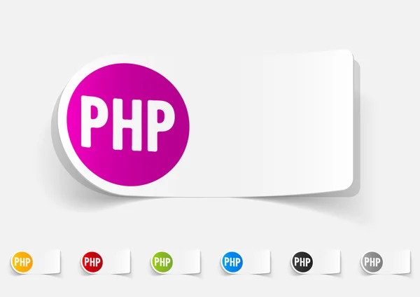 Realistische ontwerpelement, Php — Stockvector