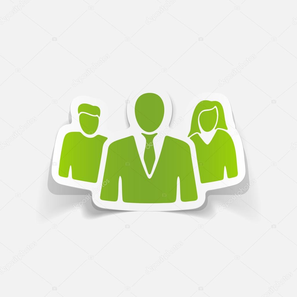 Business people icon