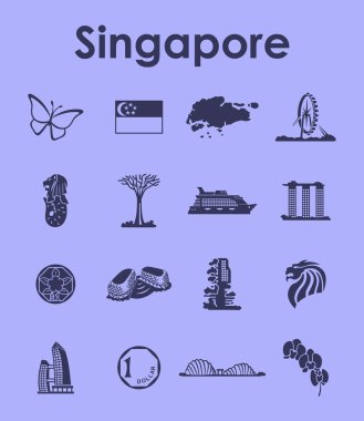 Singapur basit simgeler kümesi