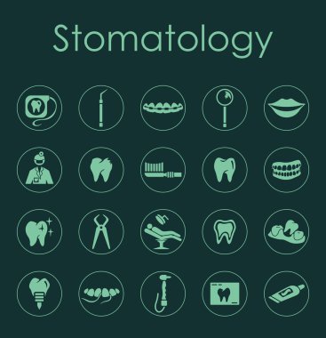 Stomatology basit simgeler kümesi