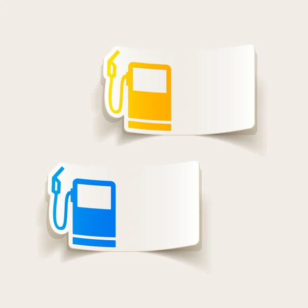 Gas station pictogram — Stockvector