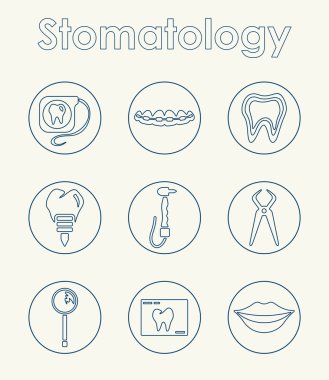 Stomatology basit simgeler kümesi
