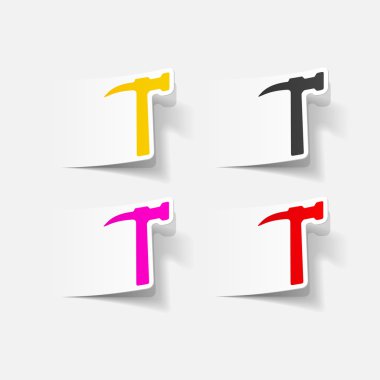 Gerçekçi tasarım çekiç