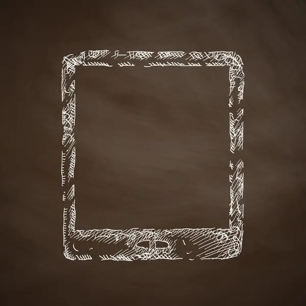 Esquisse icône tablette — Image vectorielle