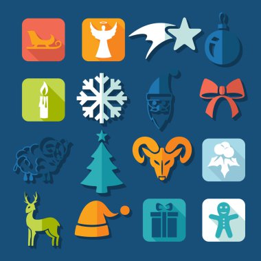 Noel simgeleri kümesi