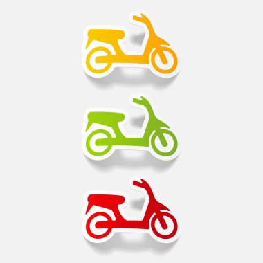 Gerçekçi tasarım öğesi: scooter