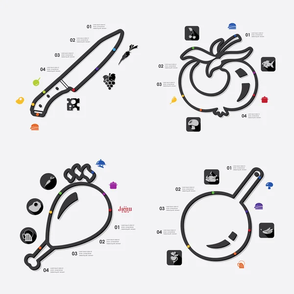 餐厅分布图图 — 图库矢量图片