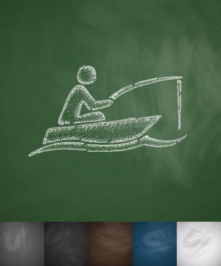 balıkçı tekne simgesi