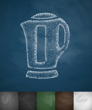 Elektrikli çaydanlık simgesi