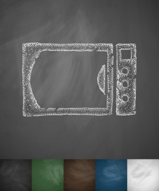 Mikrodalga simgesi tasarım