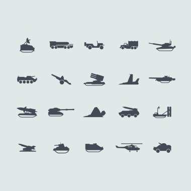 Askeri teçhizat simgeler kümesi