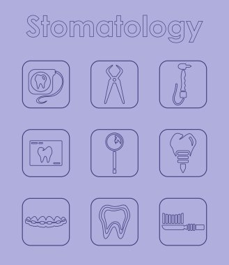 Stomatology basit simgeler kümesi
