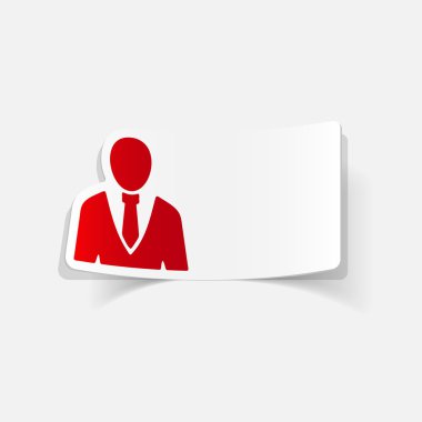 Gerçekçi tasarım öğesi. Office insanlar