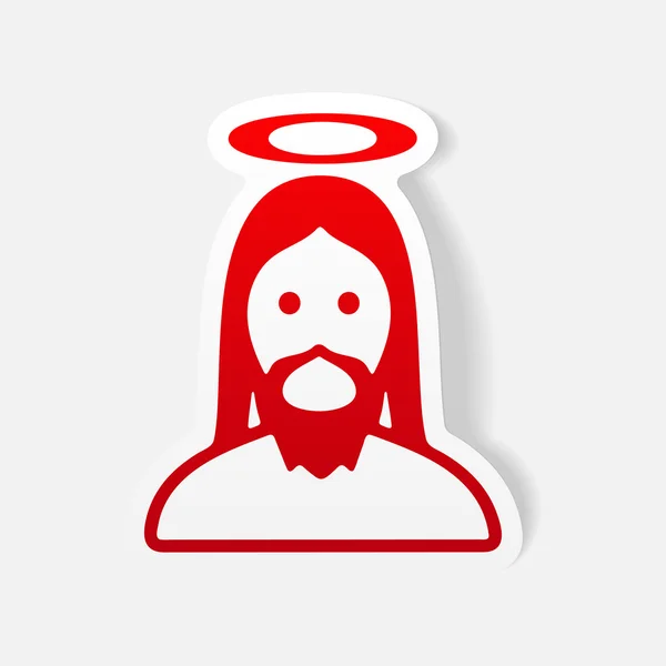 Realistisk design jesus — Stock vektor