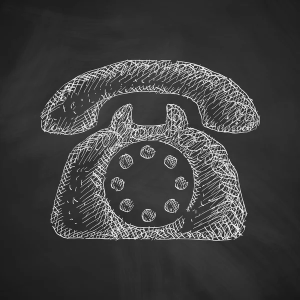 Diseño del icono del teléfono — Archivo Imágenes Vectoriales