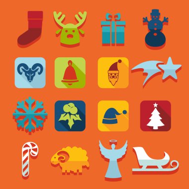 Noel simgeleri kümesi