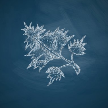 Dereotu simgesi tasarım