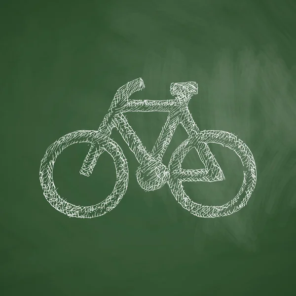 Bisiklet simgesi tasarım — Stok Vektör