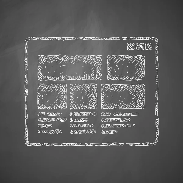 Interface pictogram ontwerp — Stockvector