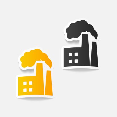 Gerçekçi fabrika borular